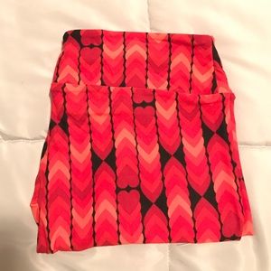 LuLaRoe Valentines Day Leggings - TC