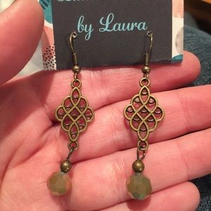 Bronze earrings