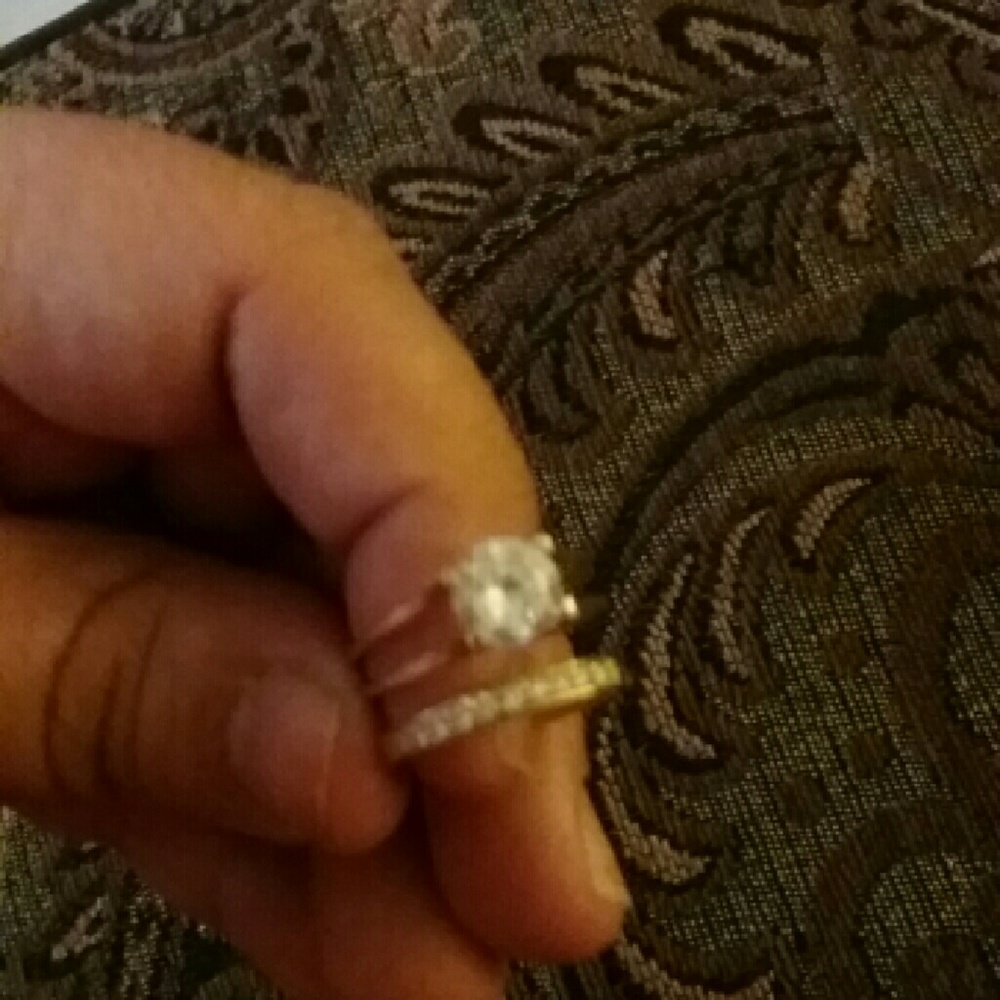 2 in 1 gold rings