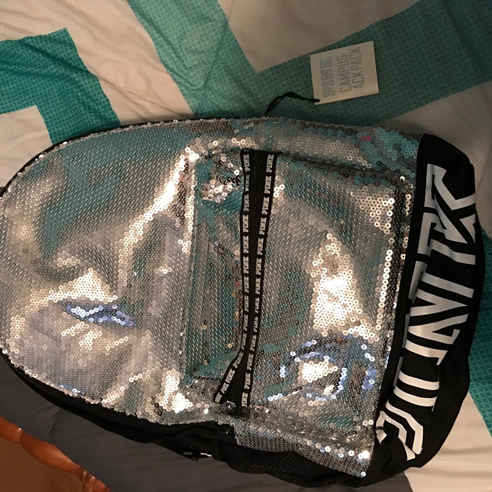 SPARKLE Pink bookbag