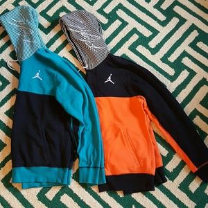 Men's Jordan hoodies.