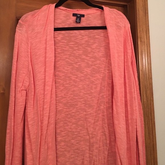 GAP Sweaters - Gap coral open sweater size XL