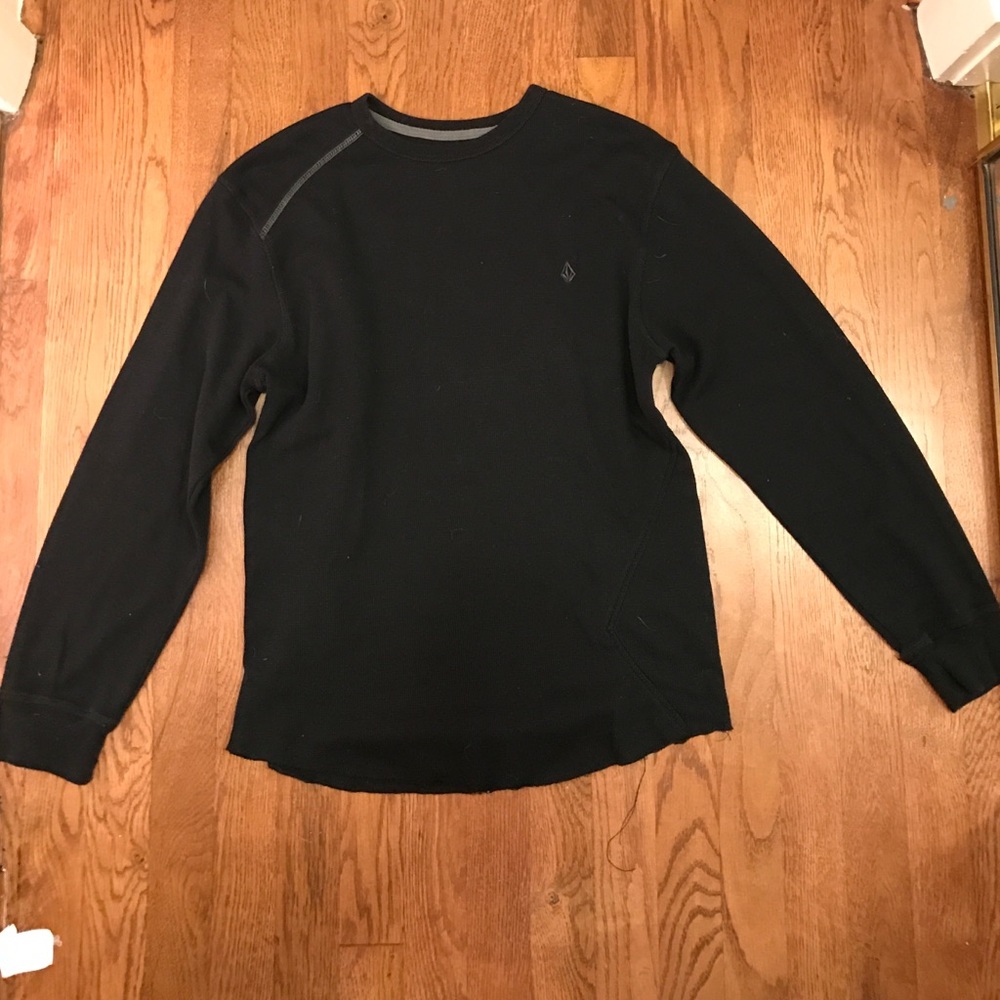Black volcom Long sleeve
