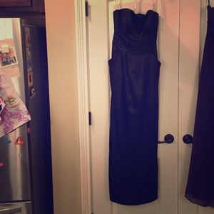 Bridesmaid dress strapless