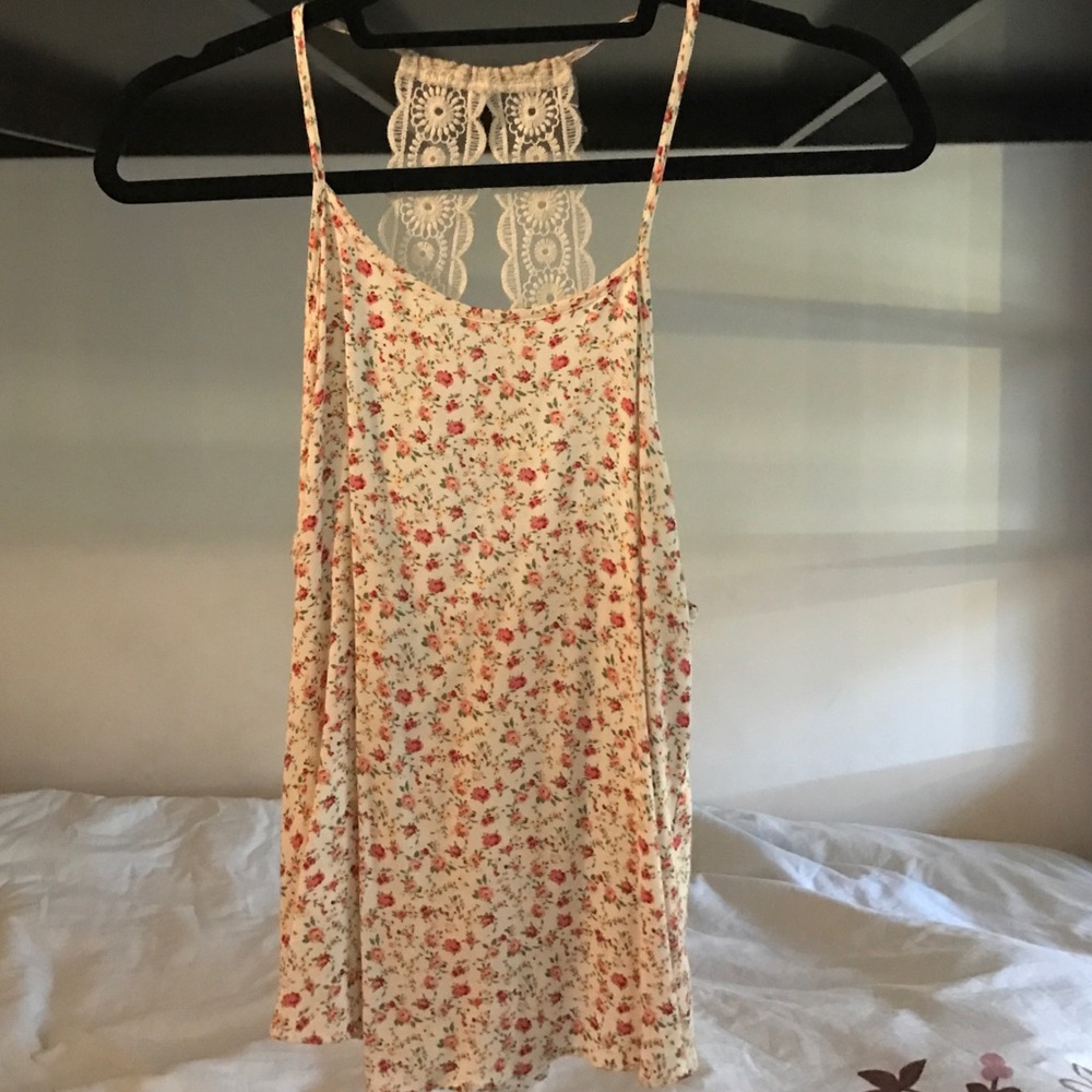 Floral tank top