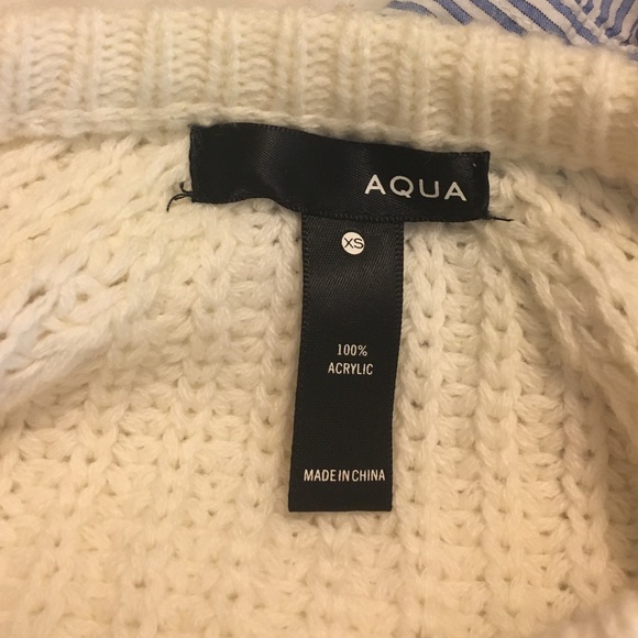 Cropped white sweater - Picture 3 of 3