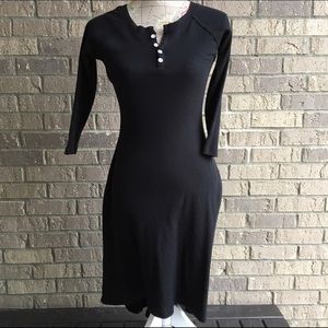 Adam Levine Black Thermal Dress