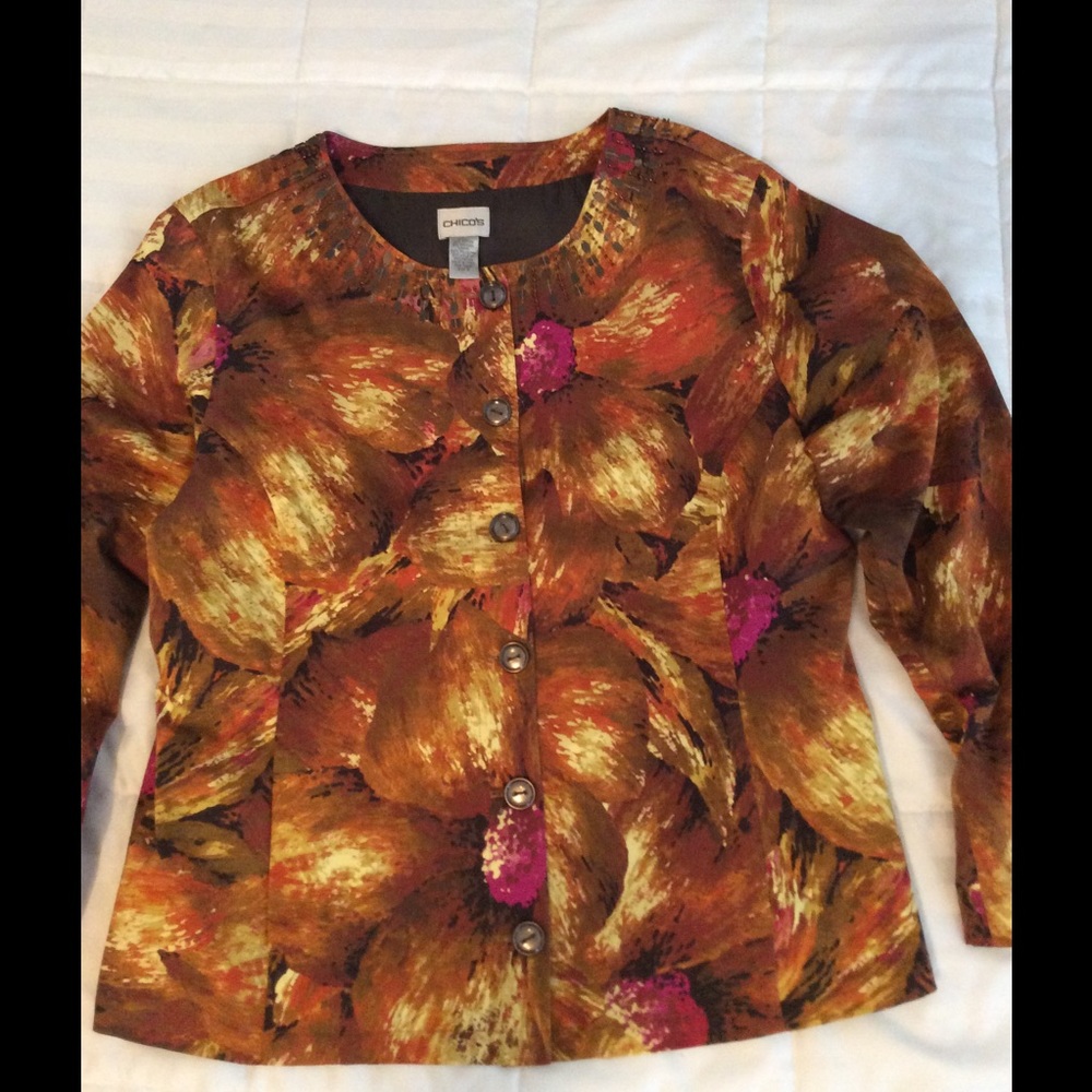 Chico's jacket size 2