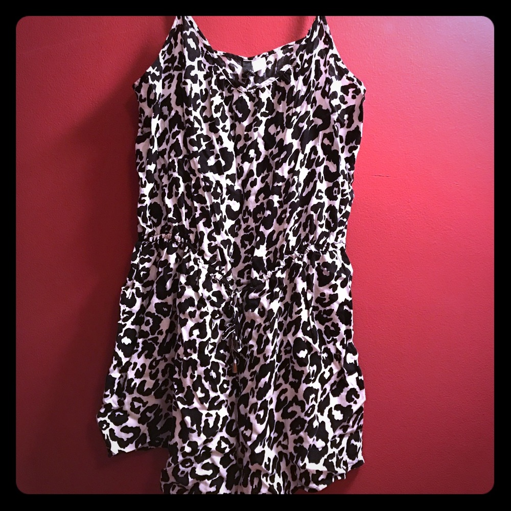Leopard Romper