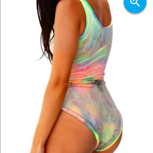 ihearteavss bubble velvet bodysuit - Picture 2 of 4