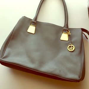 Audrey Brooke leather satchel