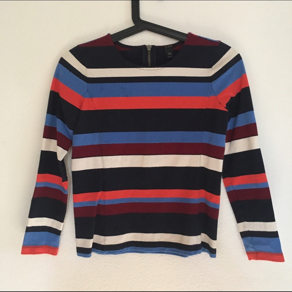 J. Crew Striped Top
