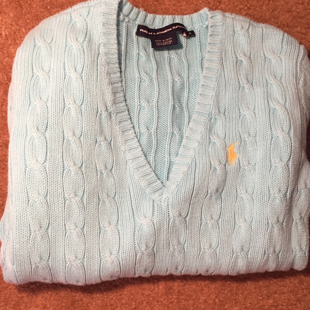 Turquoise Ralph Lauren Sweater