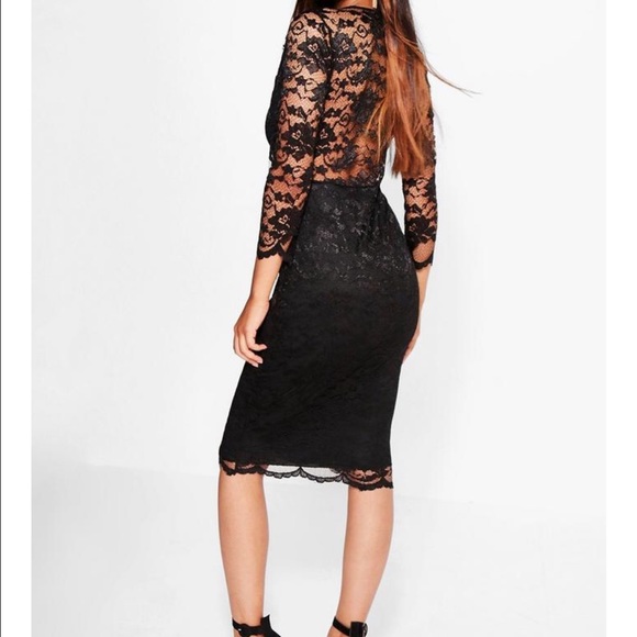 boohoo-Cat All Over Dress - Picture 2 of 4