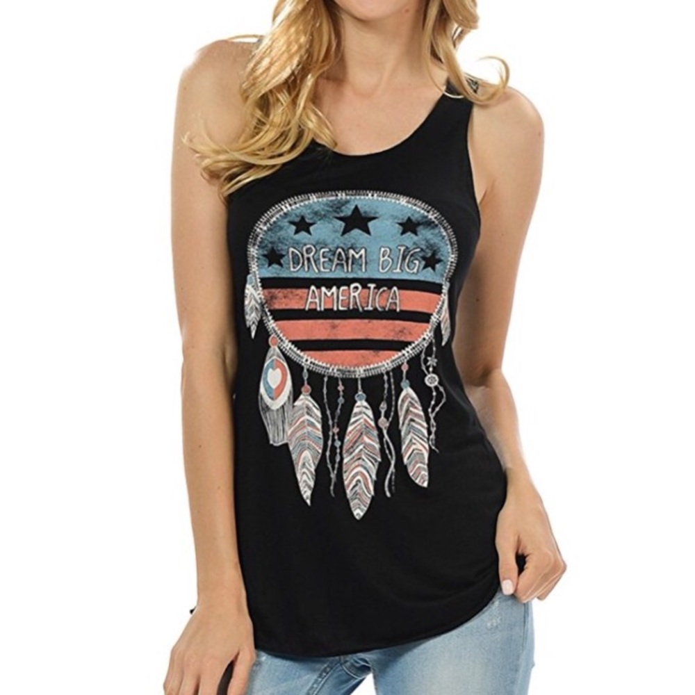 Women's Dream Catcher Graphic Tank Top