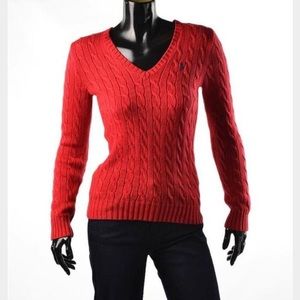 Red Ralph Lauren Sweater