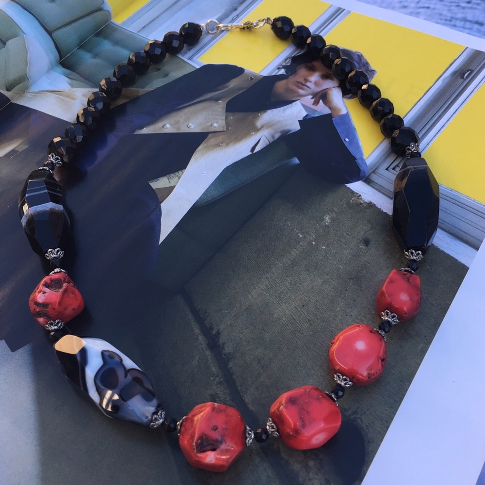 ▪️Last Call!▪️Handcrafted Coral Necklace NWT