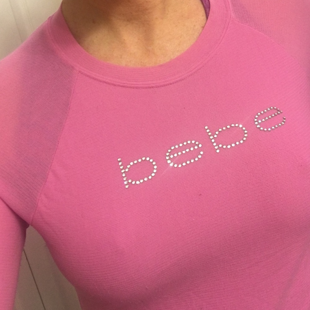 Bebe pink lightweight shirt