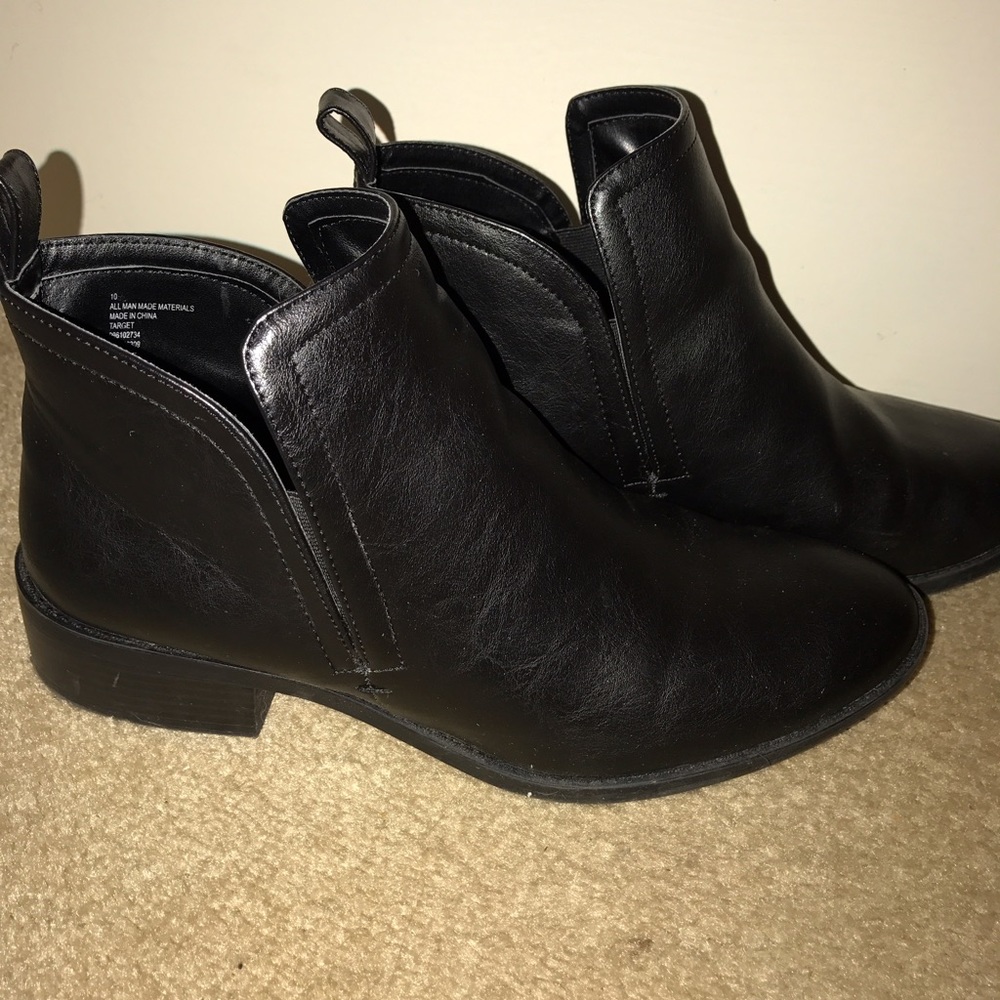 Black booties