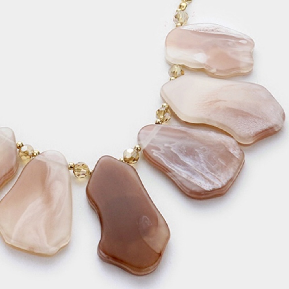 Statement Necklace + Earring Set - image 3