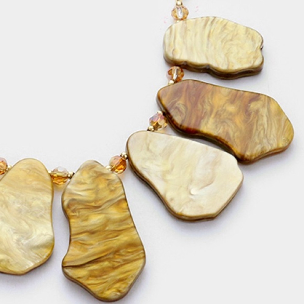 Statement Necklace + Earring Set - image 3