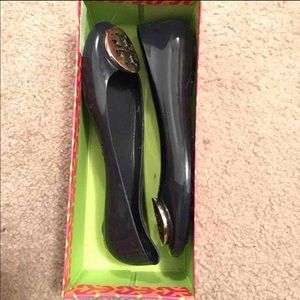 Tory burch jelly flats size 7