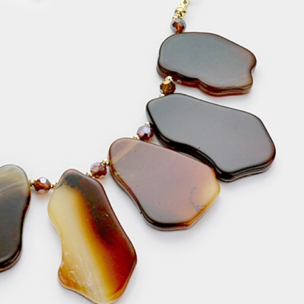 Statement Necklace + Earring Set - image 3