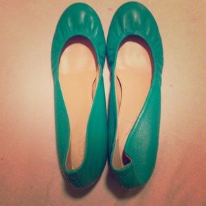 J Crew leather flats