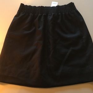J crew high waist black skirt.