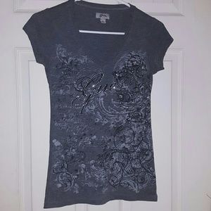 Guess short sleeve v-neck