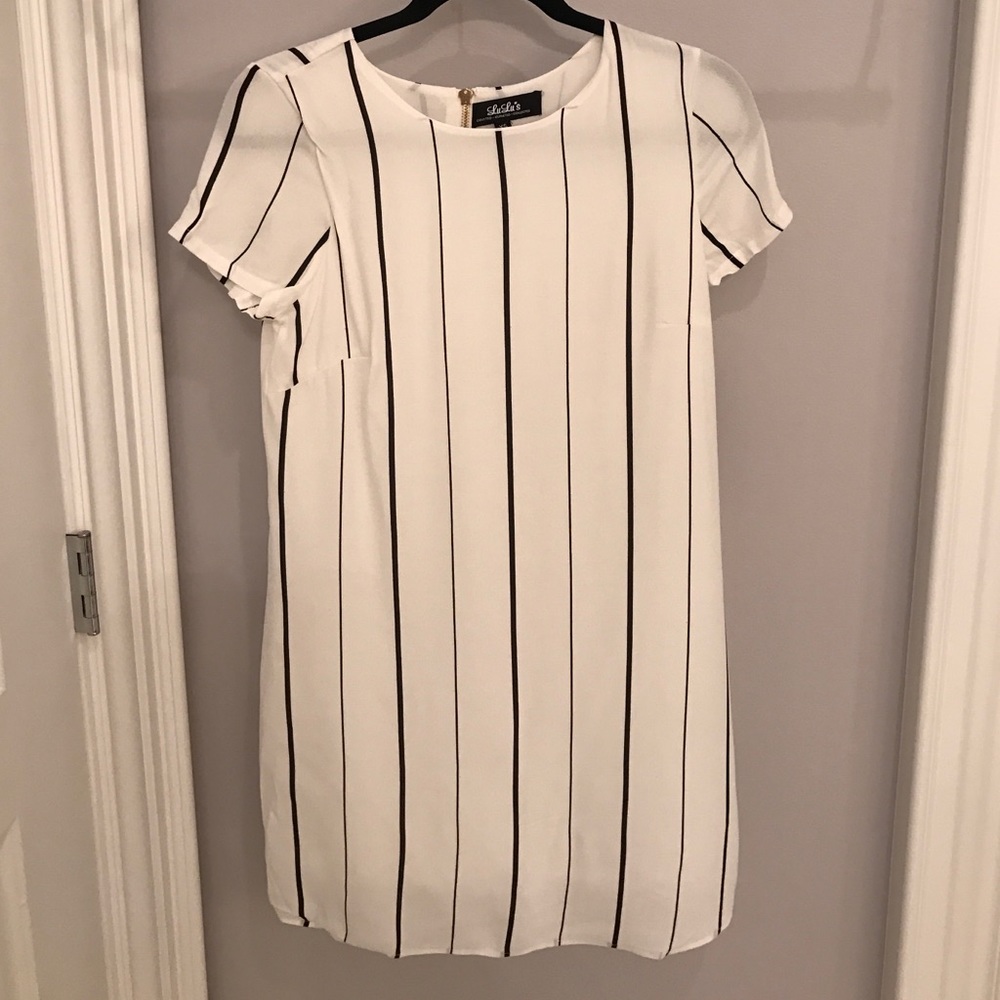 Lulu's striped shift dress