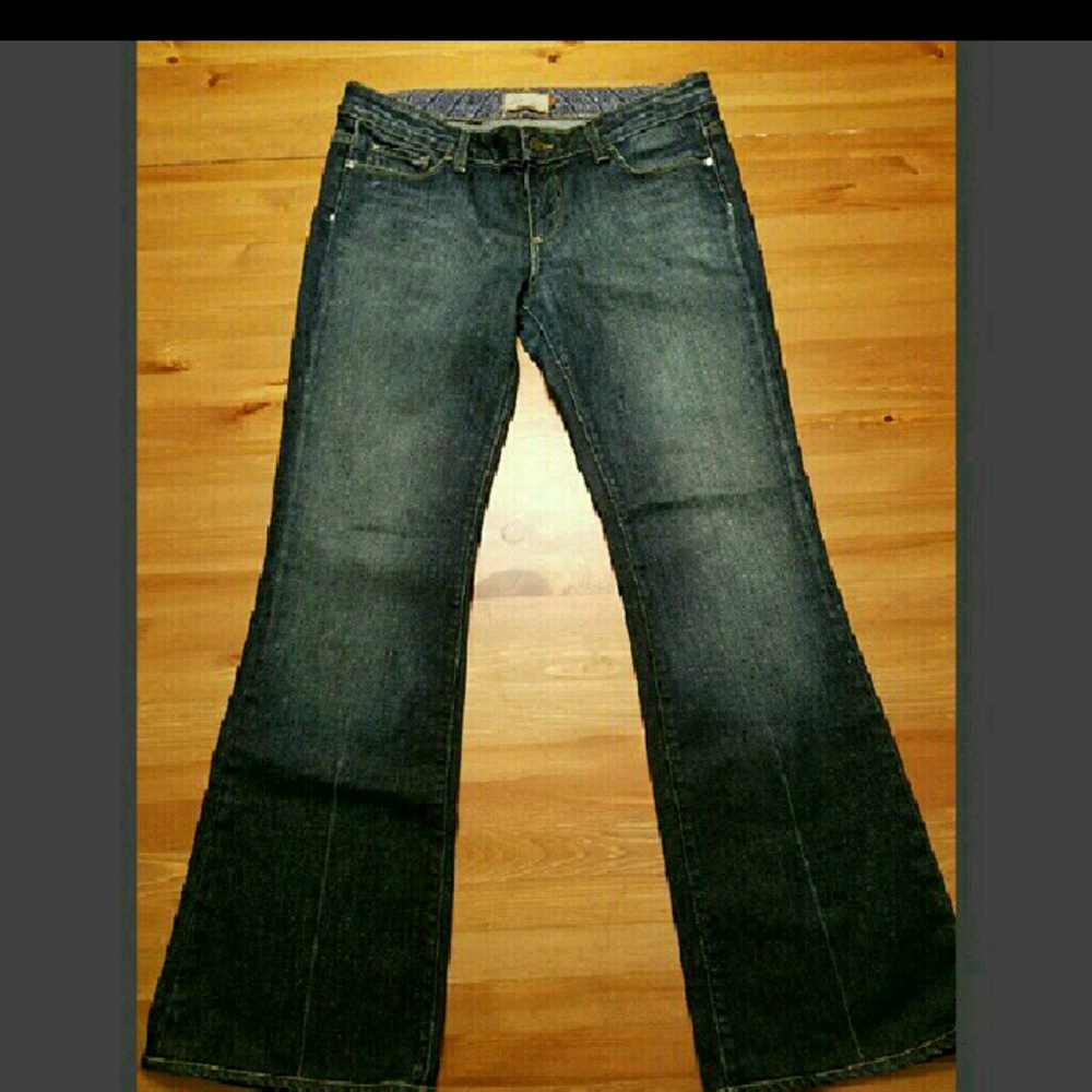 paige premium denim flares, 31