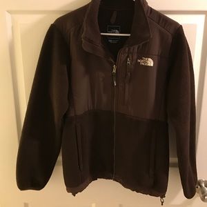 Brown north face jacket
