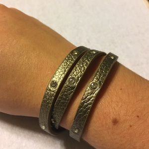 C+I Gold Wrap Bracelet (Pics don't do justice)