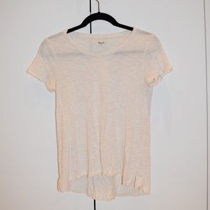 Cream Madewell t-shirt💛