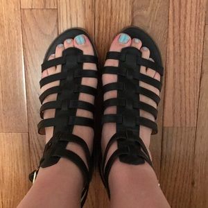 Black sandals