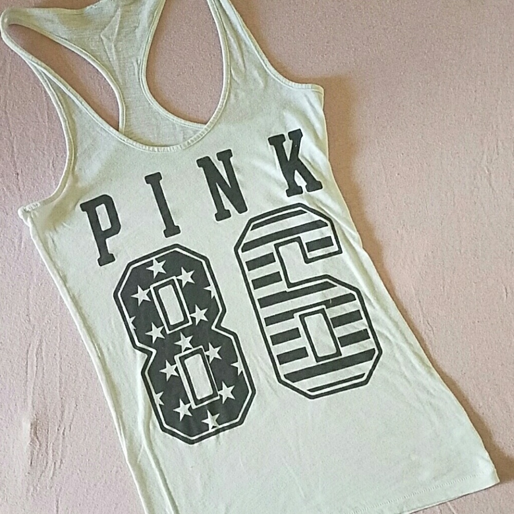Traded ◇ PINK Stars n' Stripes TankTop - Picture 1 of 2