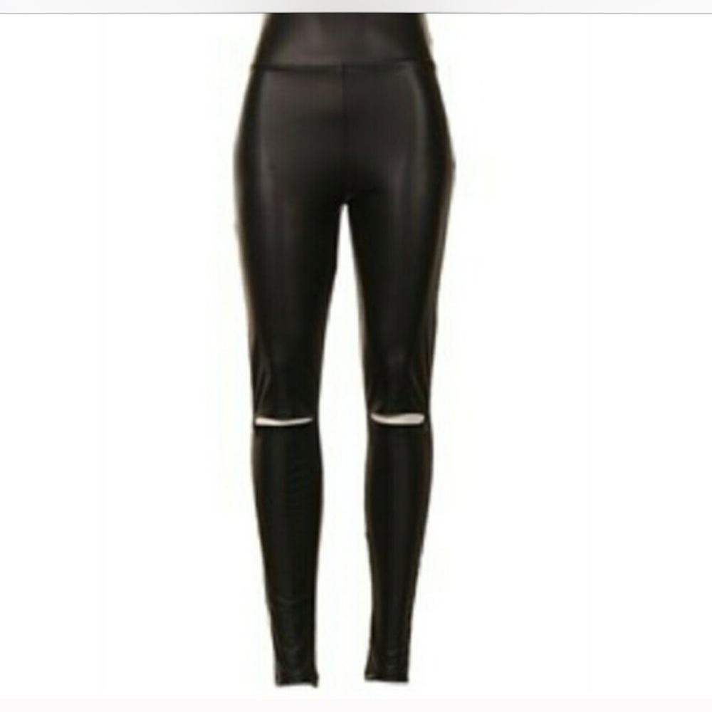 ONLY 1 LEFT!!! 🎉Host Pick🎉 Faux Leather Leggings - Picture 3 of 3