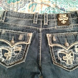 MENS ROCK REVIVAL JEANS size 36/34