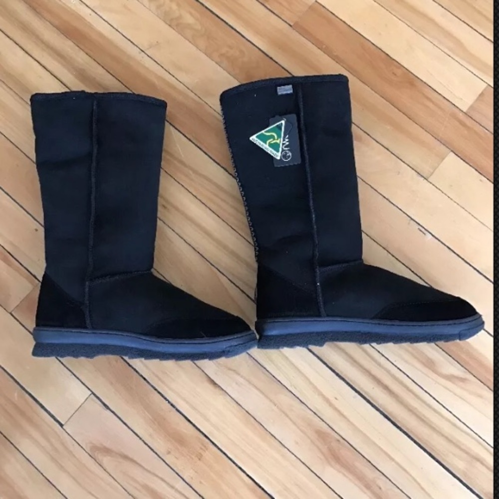 Emu black Outback Platinum hi boots