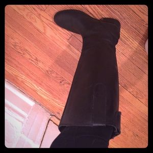 RESERVED - Black riding boots (fashion)