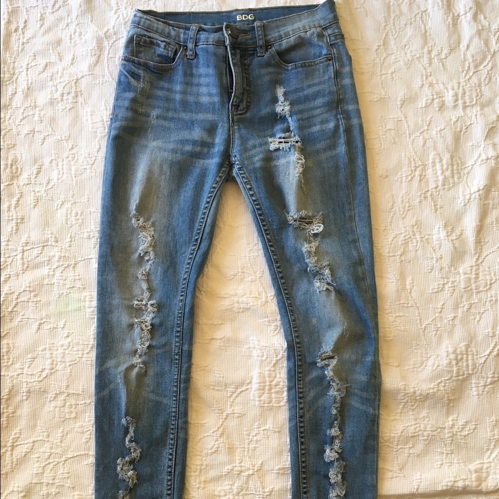 BDG distressed skinny jean
