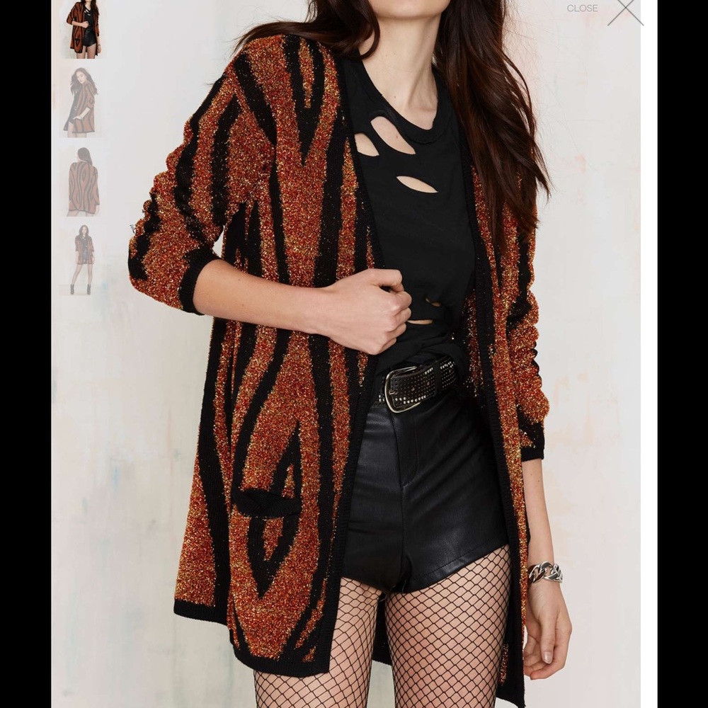 #74C easy tiger knit cardigan π₯π - Picture 1 of 4