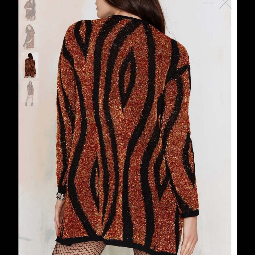 #74C easy tiger knit cardigan π₯π - Picture 3 of 4