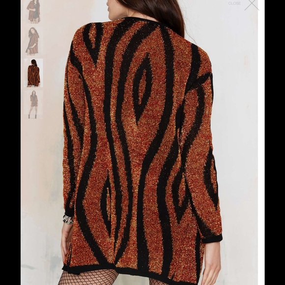 #74C easy tiger knit cardigan 🐥💚 - Picture 3 of 4