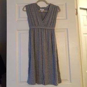 Sleeveless Gray Sundress