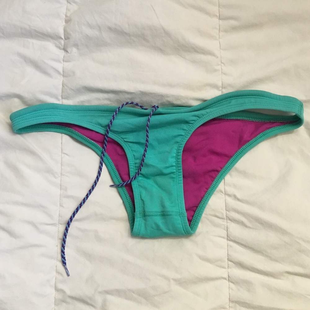 Teal Bikini Bottoms