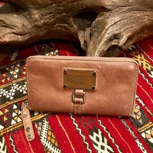 Marc by Marc Jacobs Tan Leather Wallet