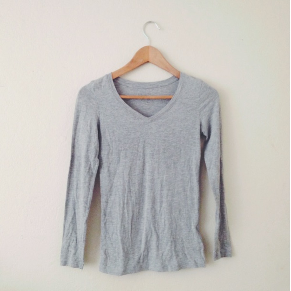 Gray long sleeve