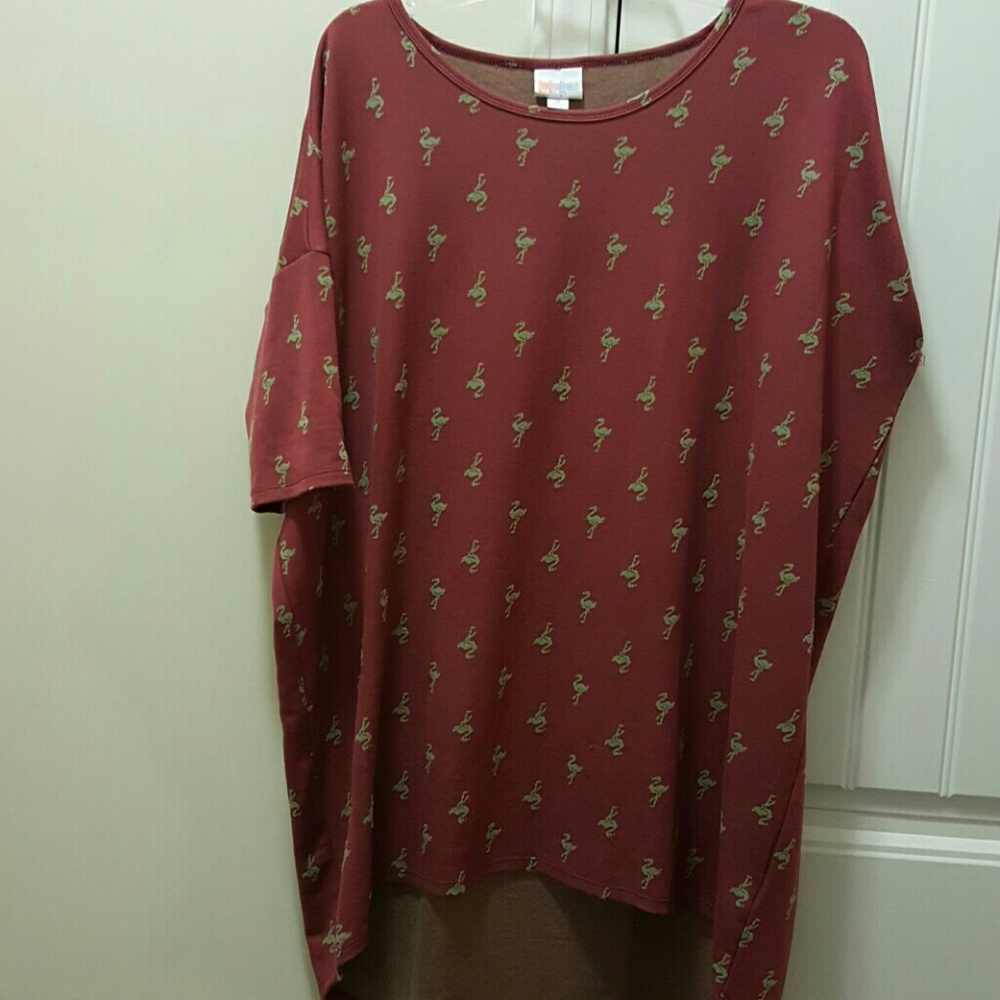 LulaRoe M Irma Flamingos